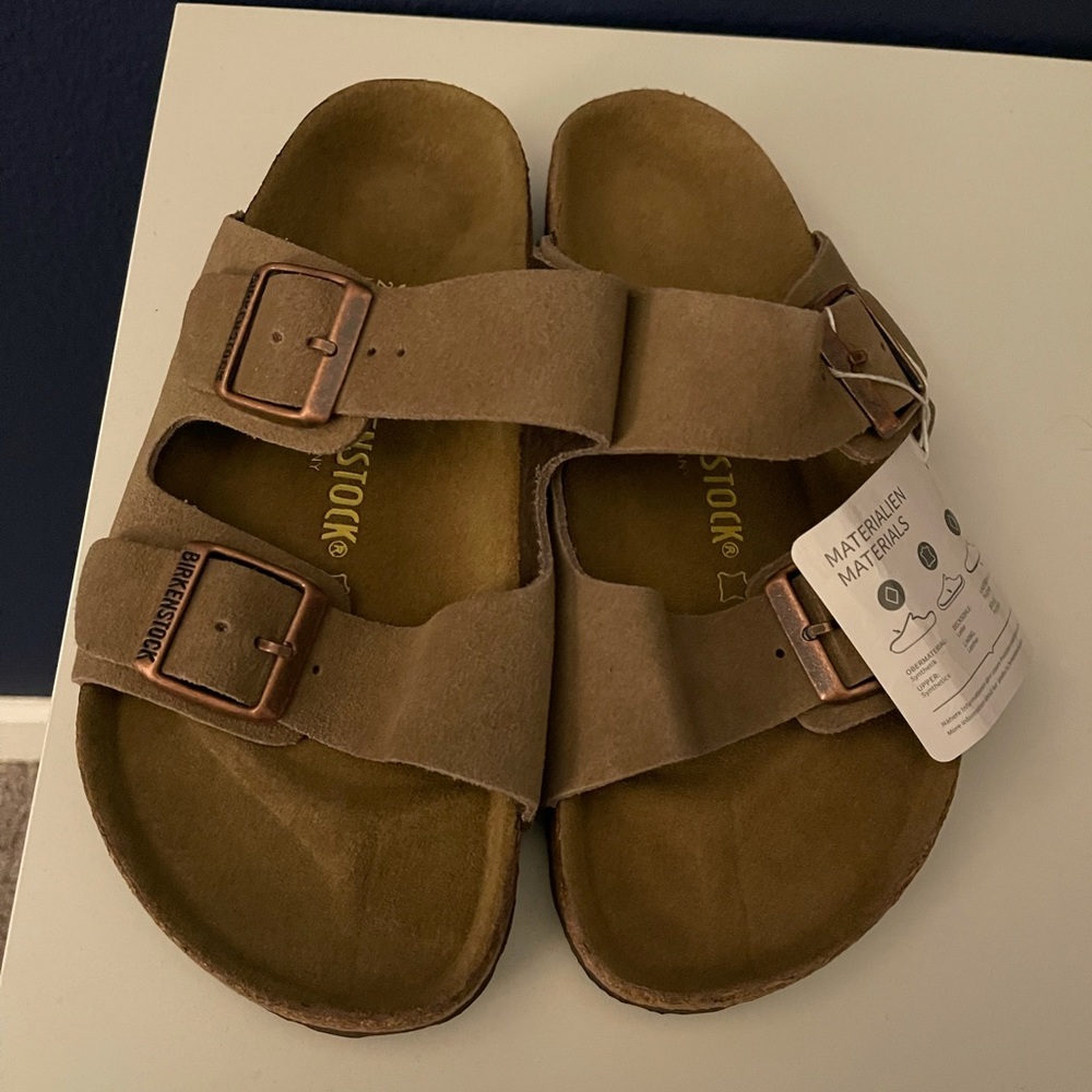 Birkenstock Suede Arizona Sandals